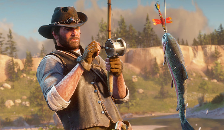بزرگ‌ترین ماهی بازی Red Dead Redemption 2 شکار شد!
