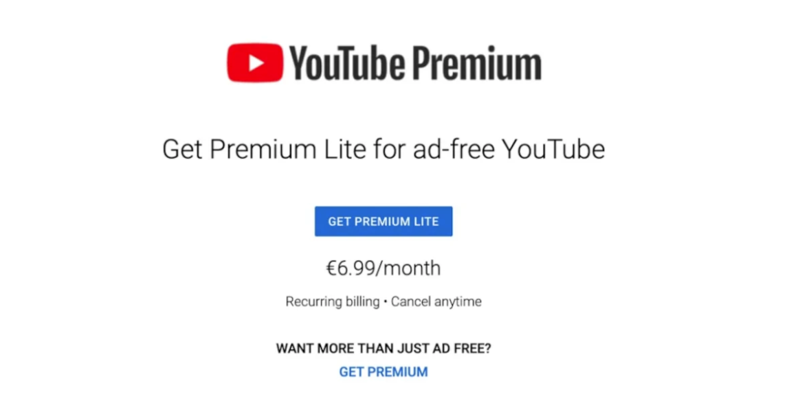 گوگل در حال تست YouTube Premium Lite برای مشاهده ویدئوها بدون تبلیغ است