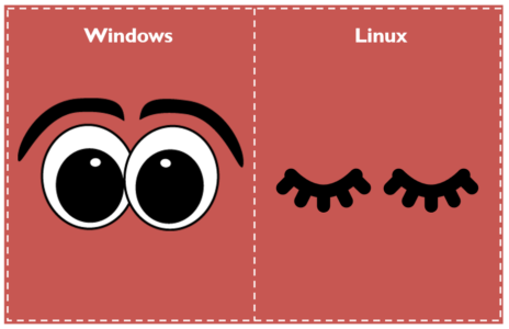 تفاوت سیستم ویندوز با لینوکس