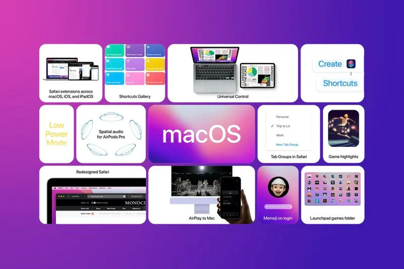 نسخه آزمایشی عمومی جدیدی از macOS Monterey عرضه شد