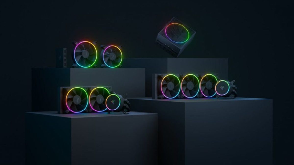 ریزر‍‍ در حال ساخت نسخه‌ی RGB-Lit خنک‌کننده‌های مایع، فن‌ و پاور‌ است