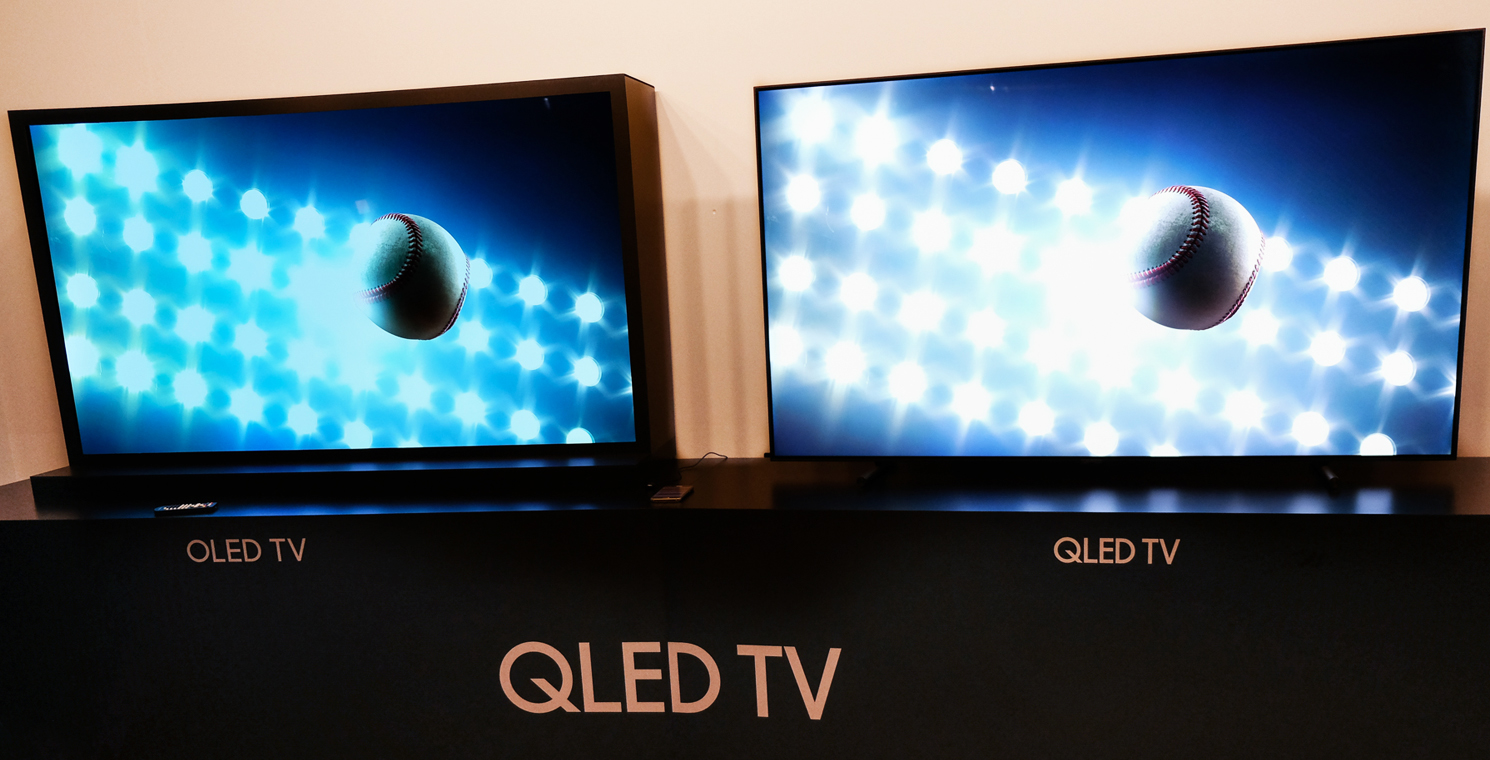 تلویزیون QLED یا OLED