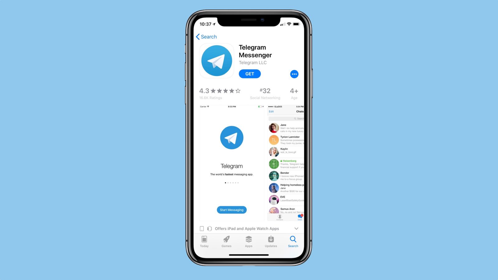 راه‌اندازی سرویس اشتراکی تلگرام، برای غیر فعال‌سازی تبلیغات