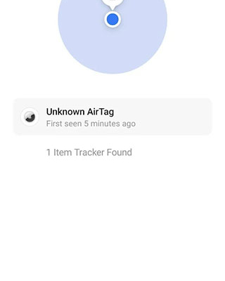 تصویری از اپلیکیشن Tracker Detect اپل