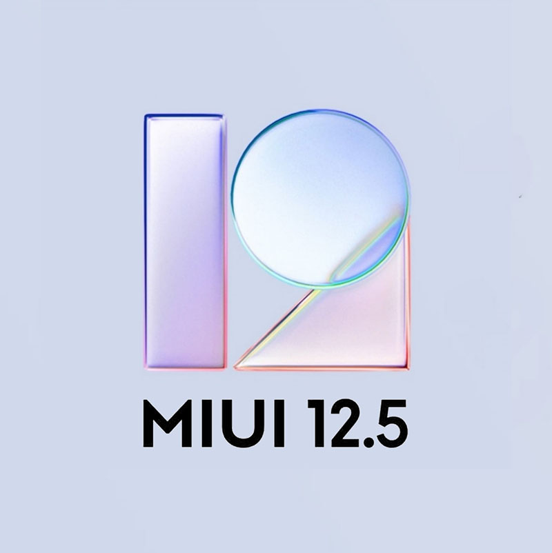تصویری از لوگوی MIUI 12.5