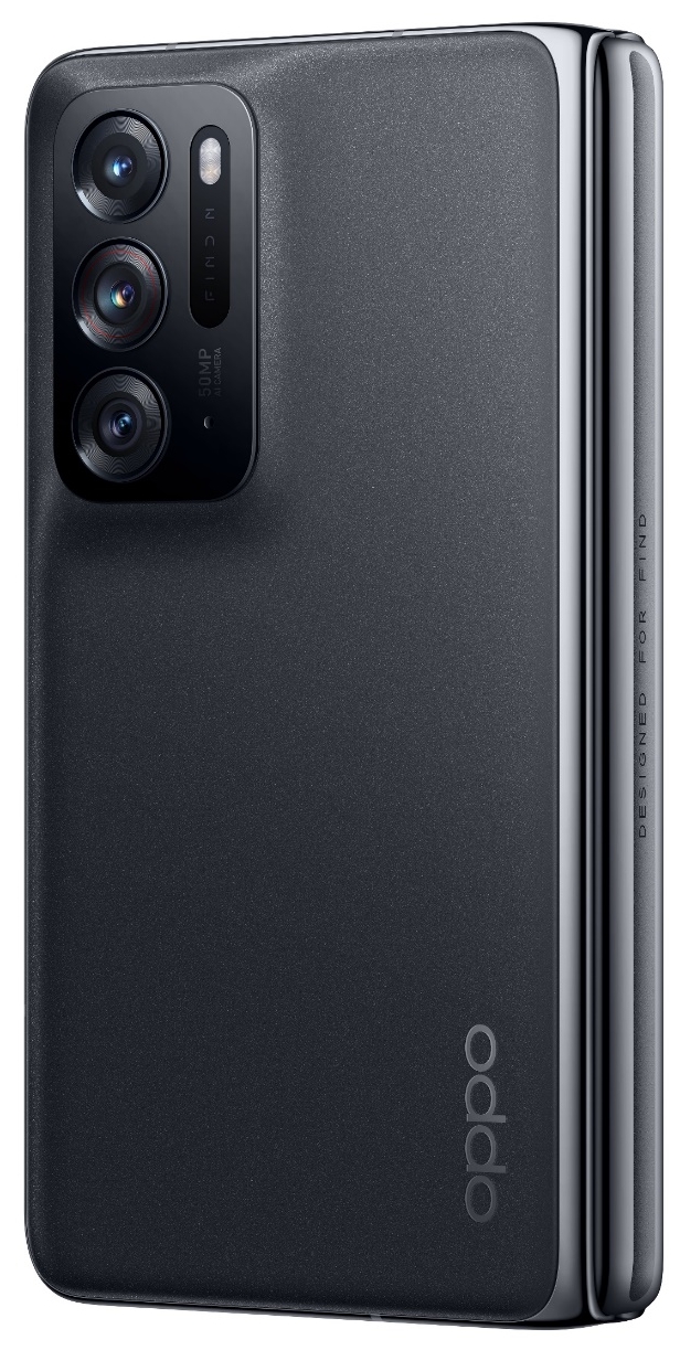 تصویری از نسخه خاکستری رنگ گوشی Oppo Find N