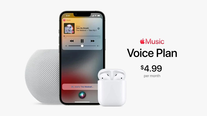 اشتراک Voice Plan اپل موزیک تنها با سیری کار خواهد کرد