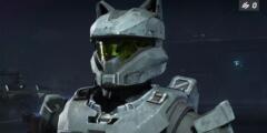 افزونه‌ی جدید کلاه سربازان در Halo Ingfinite با شکل گربه