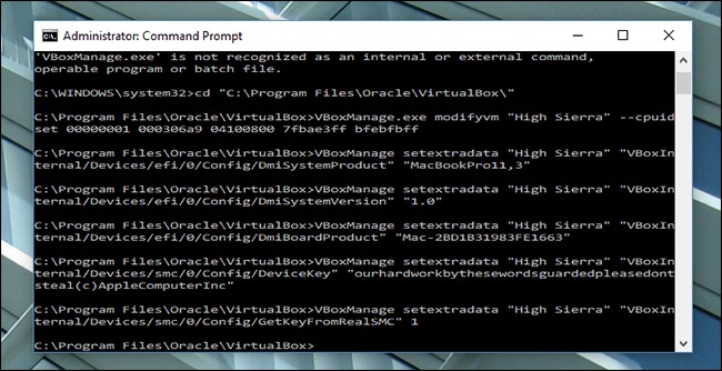 تنظیم ماشین مجازی Command Prompt ویندوز