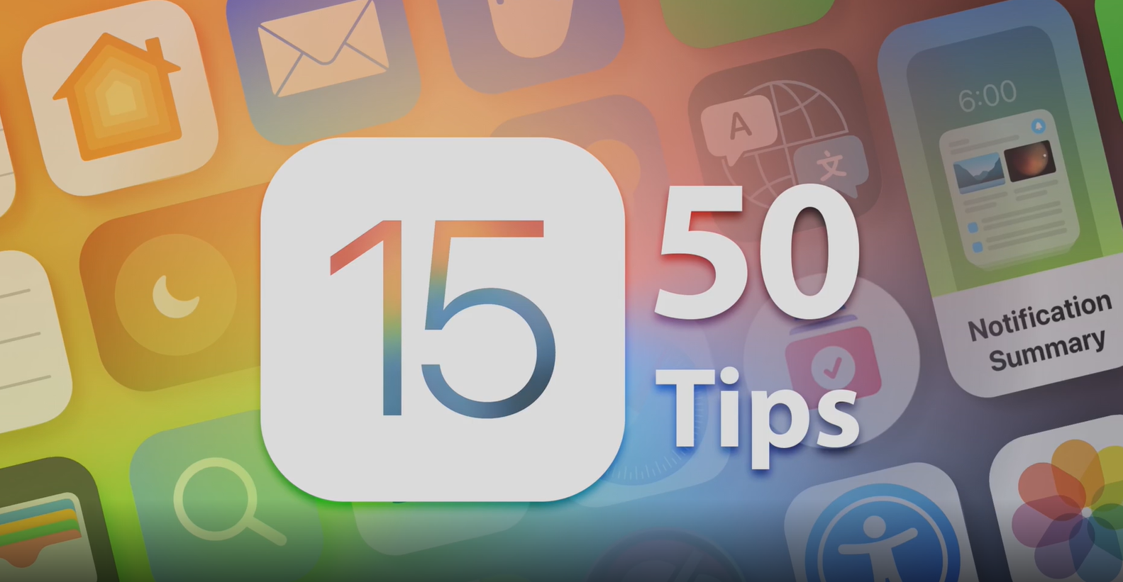 ۵۰ نکته و ترفند در مورد iOS15
