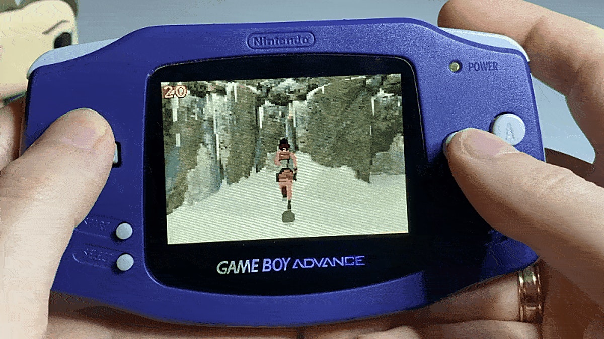 بازی کلاسیک Tomb Rider پلی‌استیشن ۱ روی Game Boy Advance اجرا می‌شود