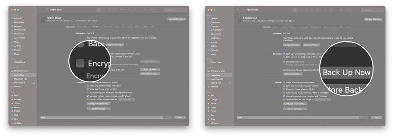 نحوه‌ی انتقال اطلاعات از macOS Catalina و نسخه‌های جدیدتر به آیفون جدید: