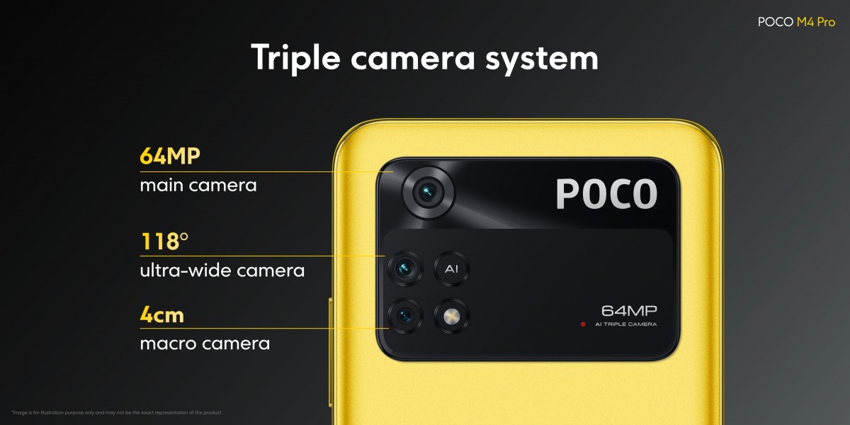 تصویری از دوربین پشتی پوکو M4 Pro 4G به همراه توضیحات