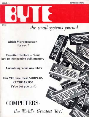 مجلاتی مانند Byte در آن زمان منبع اولیه اطلاعاتی برنامه‌نویسی و حل بحران‌های کامپیوتری بوده‌اند
