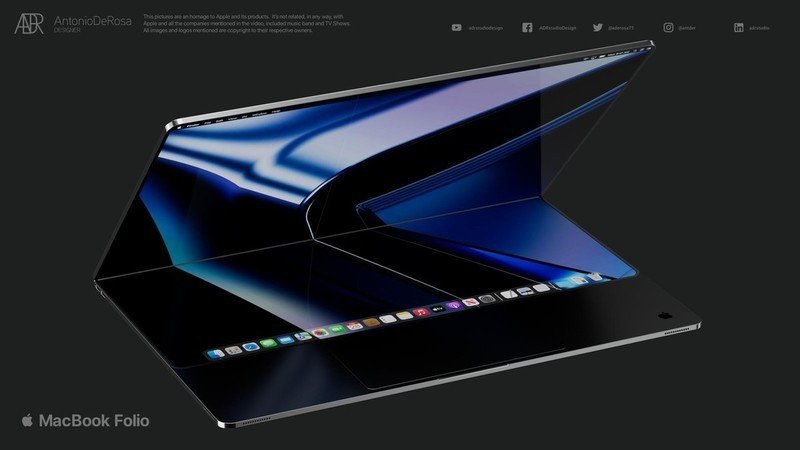 شایعه: اپل قصد دارد تا در آینده‌ای نزدیک لپتاپ‌هایی با نمایشگر تاشو را تولید کند