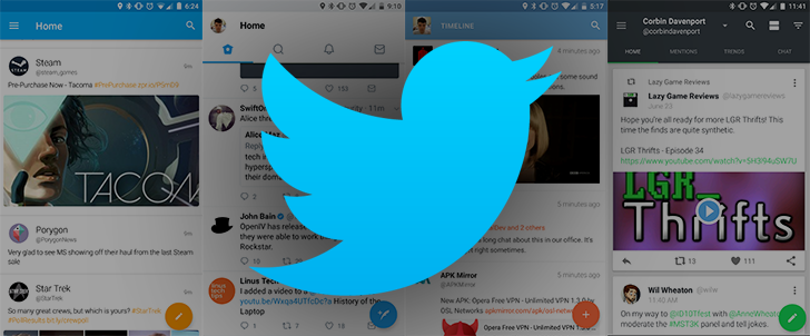نسخه اندروید توییتر به قابلیت انتخاب کردن متون از داخل توییت‌ها مجهز خواهد شد