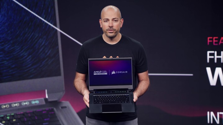 شرکت Corsair از اولین لپتاپ گیمینگ خود با سخت‌افزار AMD رونمایی کرد