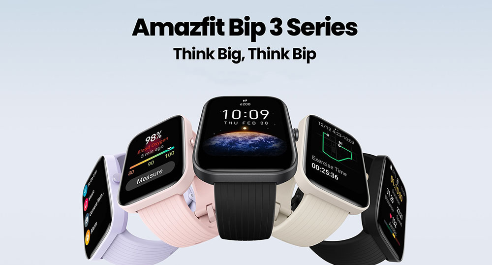 ساعت‌های Amazfit Bip 3 و Bip 3 Pro اکنون در بازارهای جهانی در دسترس هستند