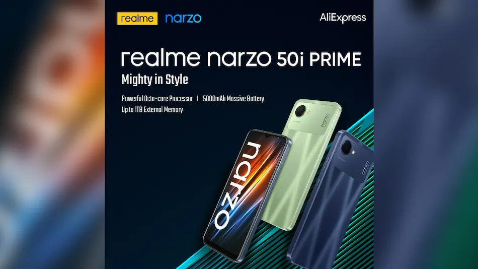 گوشی Realme Narzo 50i Prime به زودی عرضه می‌شود