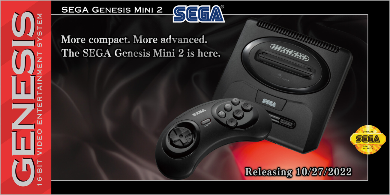 سگا کنسول Genesis Mini 2 را در ماه اکتبر از طریق فروشگاه آمازون عرضه خواهد کرد