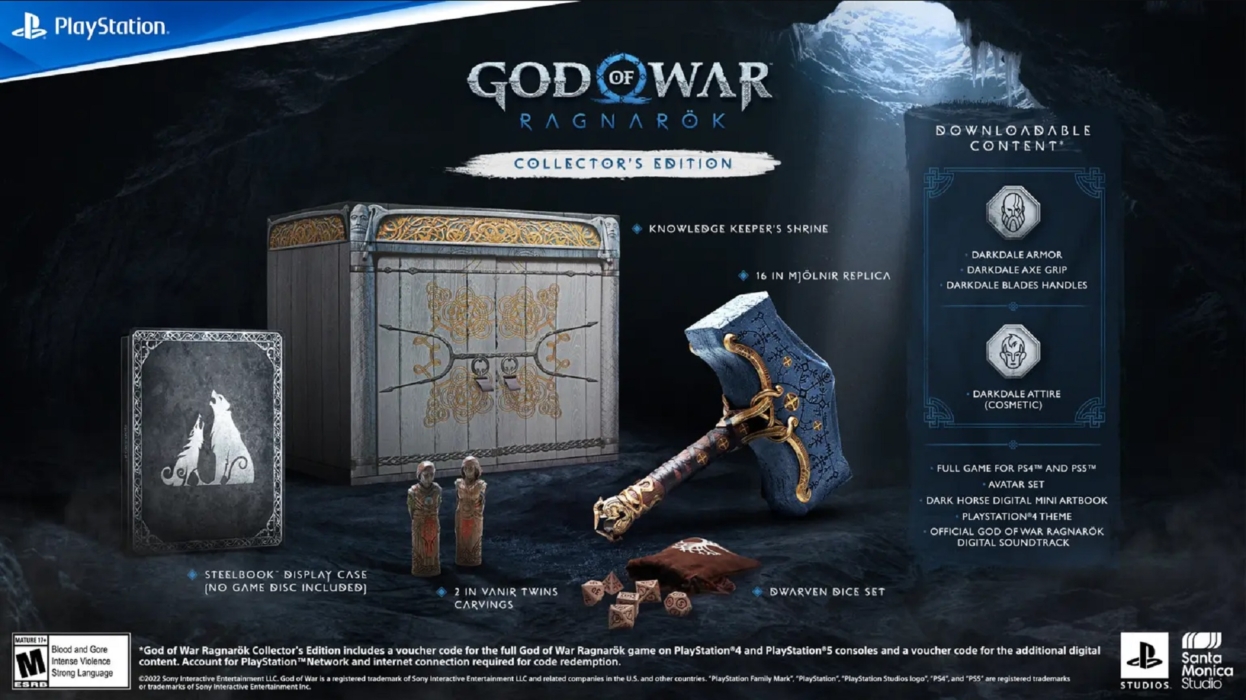 نسخه کالکتور بازی God of War Ragnarok معرفی شد