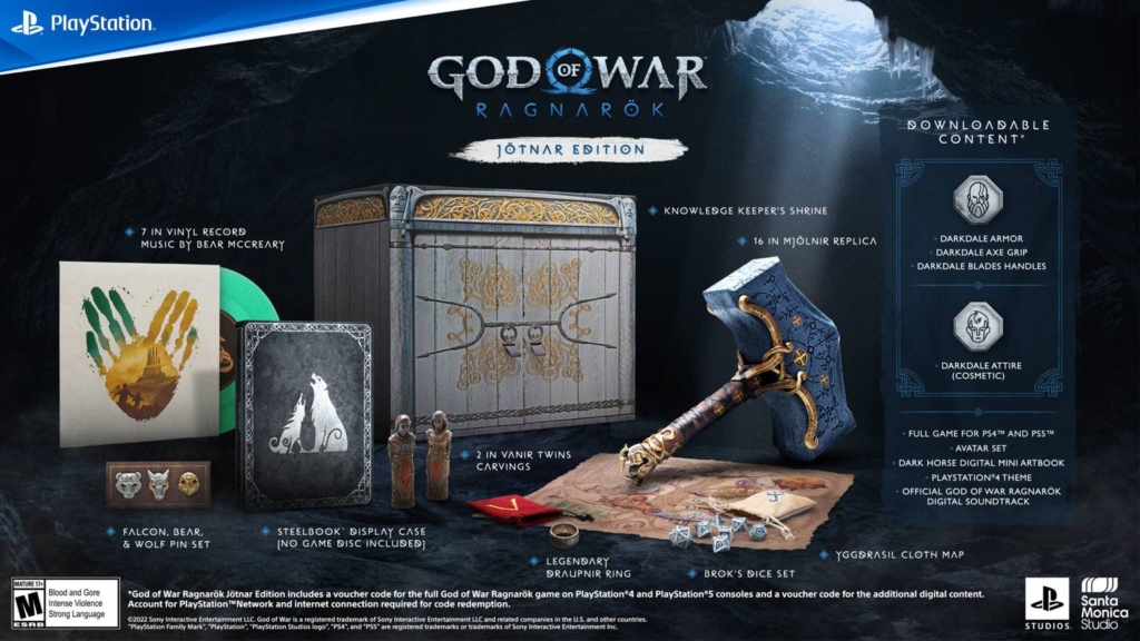 نسخه کالکتور بازی God of War Ragnarok