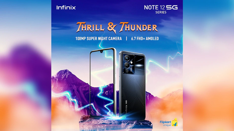 گوشی Infinix Note 12 5G در تاریخ ۸ جولای در هند عرضه می‌‌شود