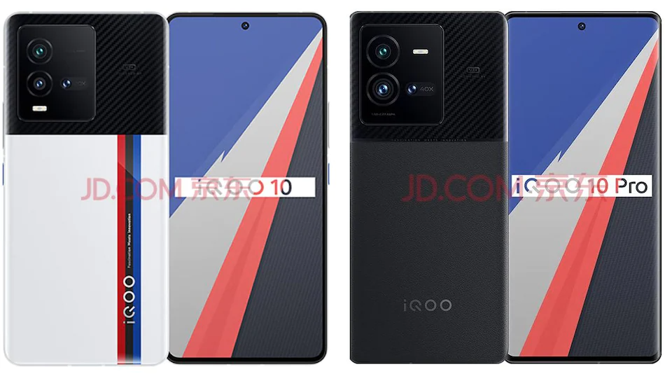 رندرهای رسمی سری گوشی‌های iQoo 10 منتشر شدند
