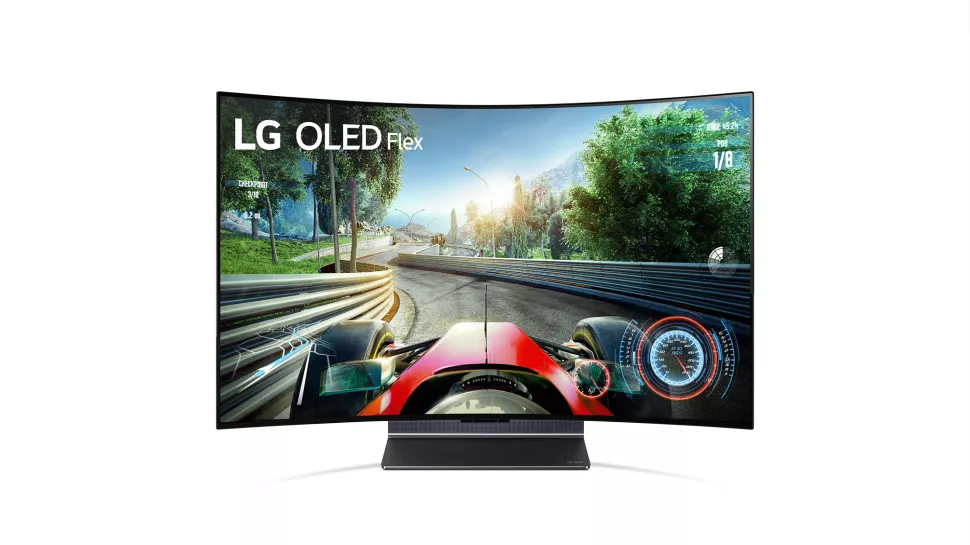 میزان انحنای تلویزیون جدید LG را می‌توان به صورت دستی کنترل کرد