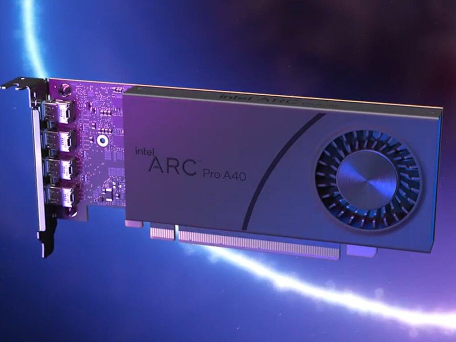 اینتل پردازنده‌های گرافیکی سری Arc Pro خود را به بازار عرضه کرد