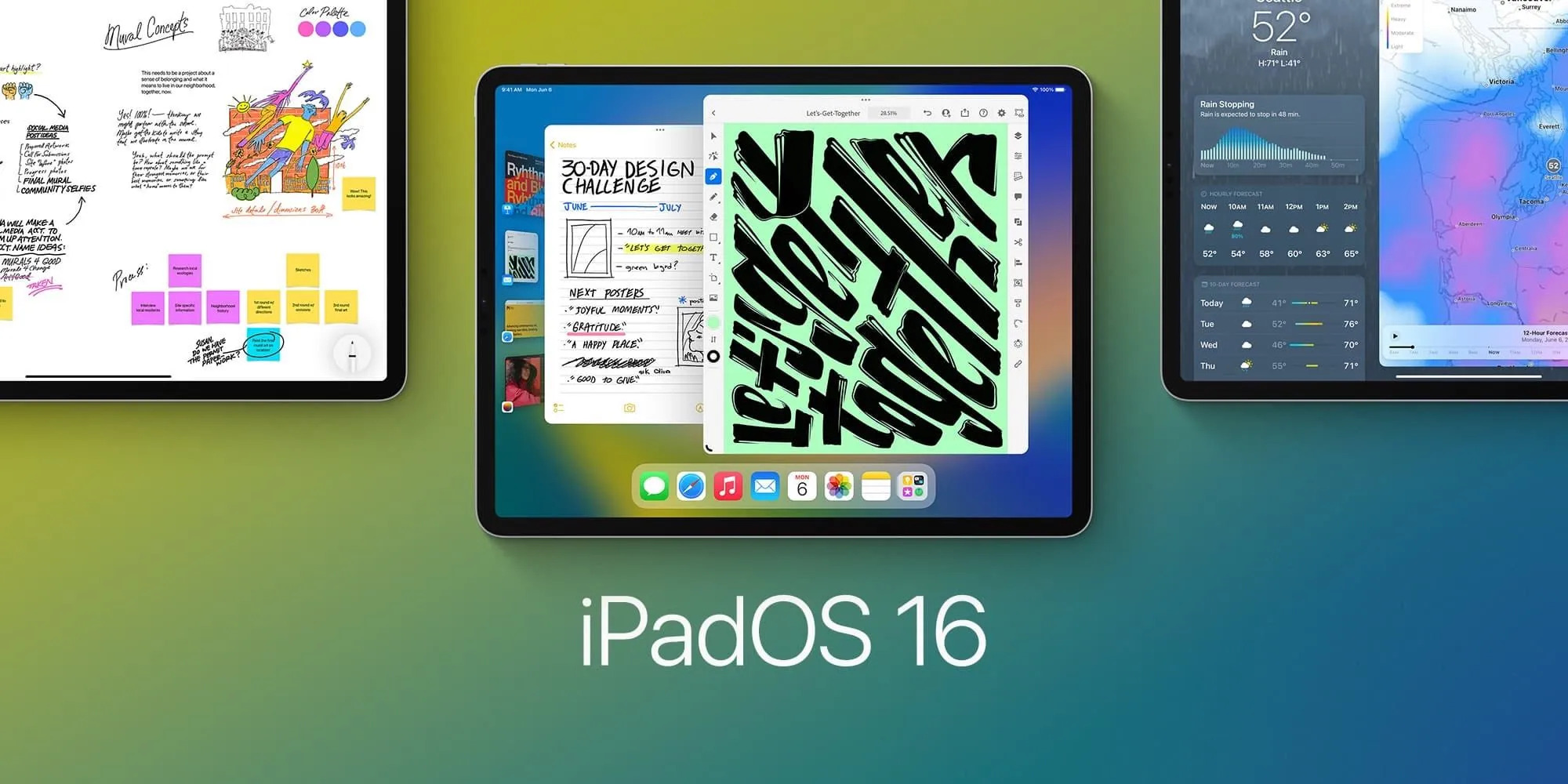 اپل تاخیر در عرضه iPadOS 16 را تایید کرد