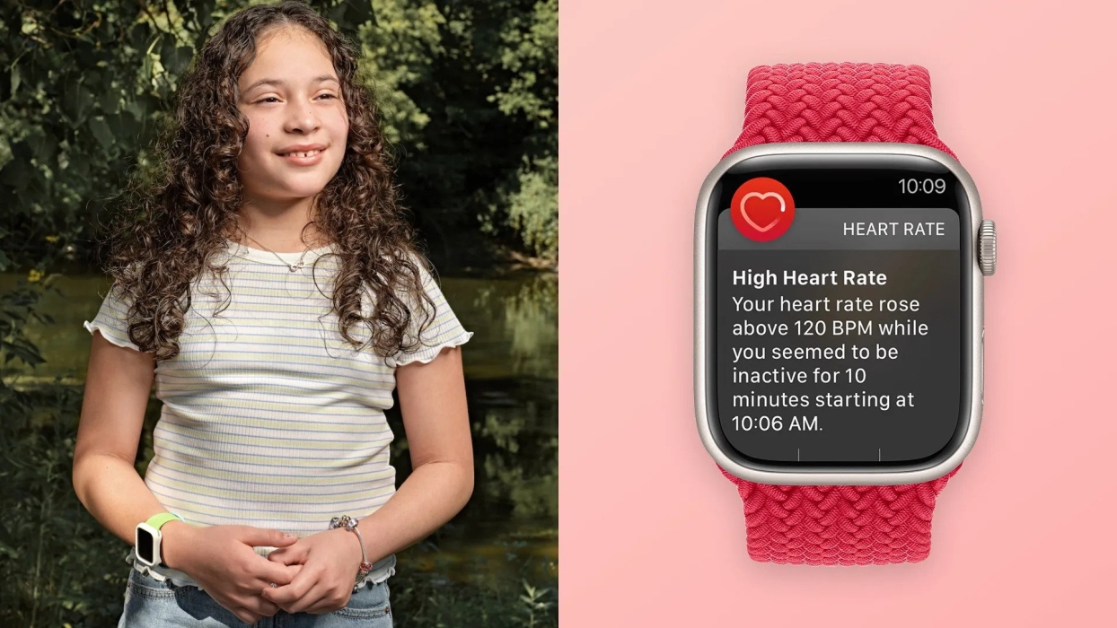 هشدارهای ضربان قلب اپل واچ باعث تشخیص سرطان یک دختر 12 ساله شد